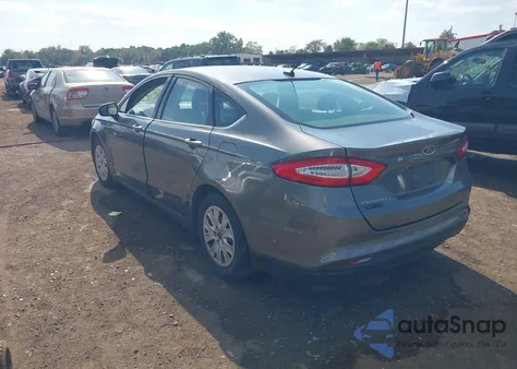 2014 Ford Fusion S из США, поврежденный, VIN 1FA6P0G73E5398815